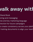 Build A World-Class Brand Book in 5 online sessions