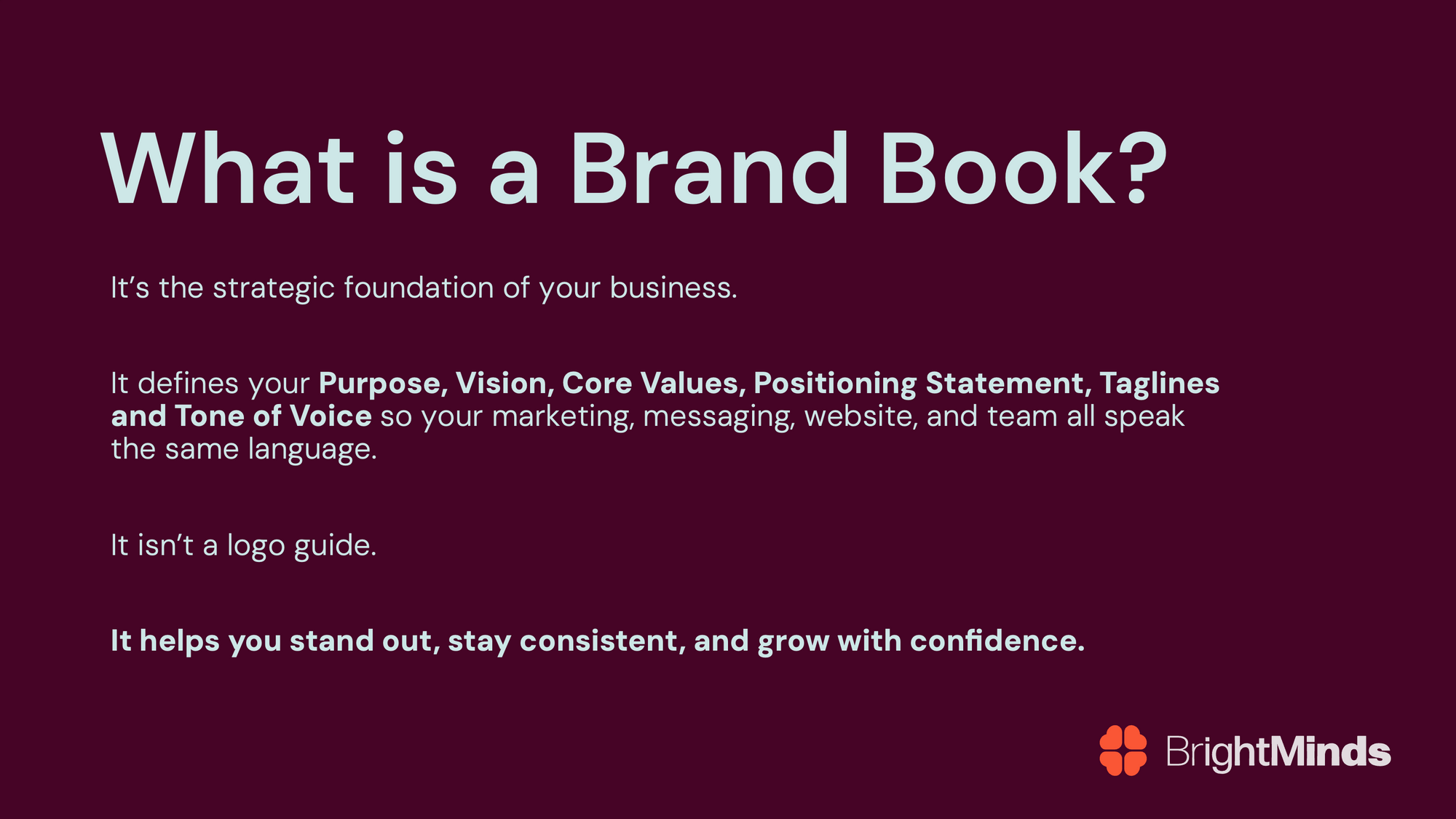 Build A World-Class Brand Book in 5 online sessions