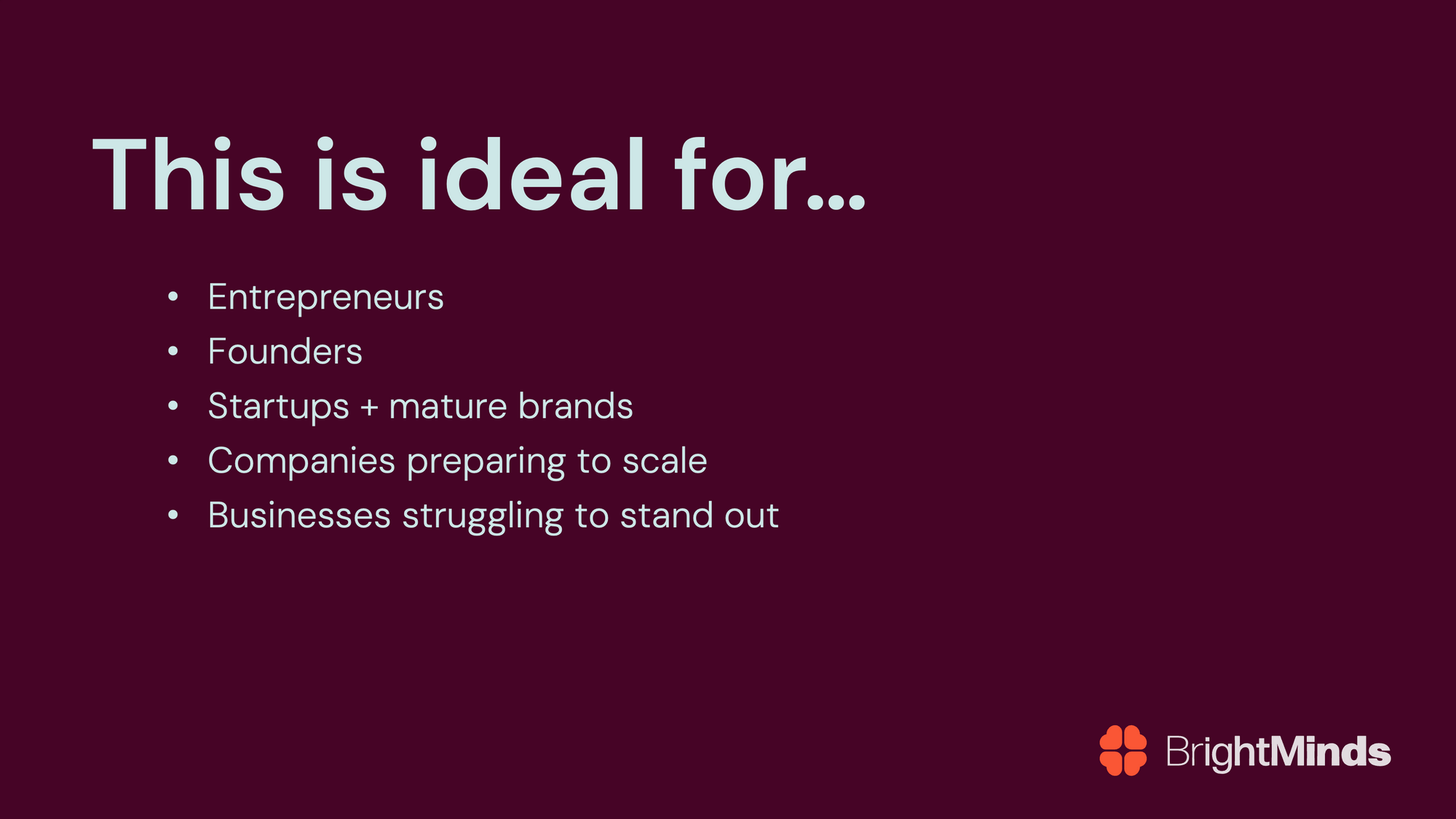 Build A World-Class Brand Book in 5 online sessions