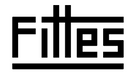 Bold black geometric logo spelling “FITES” — representing Brainchild’s structured design, balance, and clarity in visual communication.